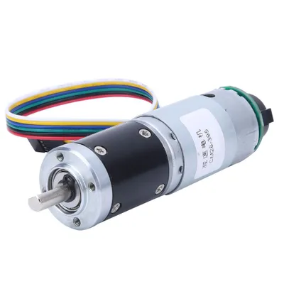 Obrázek produktu pro Motor s převodovkou s enkodérem,12V motor s enkodérem,stejnosměrný motor s převodovkou,miniaturní motor s převodovkou,motor s redukcí otáček