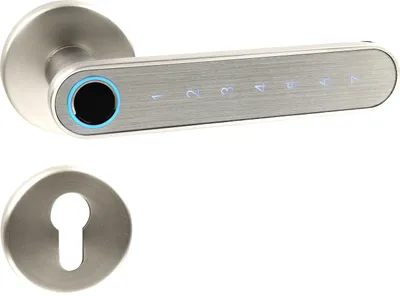 Obrázek produktu pro Chytrá klika Smart Touch Handle H.03.NIMAT ovládaná otiskem prstu, chytrým telefonem Bluetooth, nebo PIN kódem
