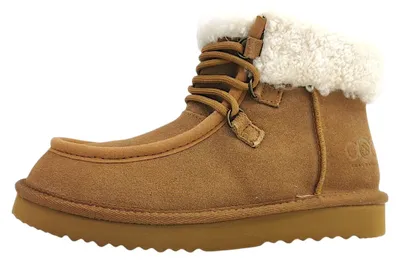 Produktbild von OOG Damenschuhe Stiefel Schnürer Winterstiefel Braun Freizeit