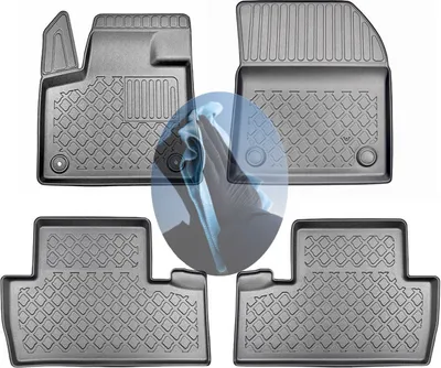 Produktbild von Z520719 TPE-Gummifußmatten kompatibel mit Peugeot 5008 II 2 Steilheck Geländewagen SUV 5-türer 2017- 5Sitze
