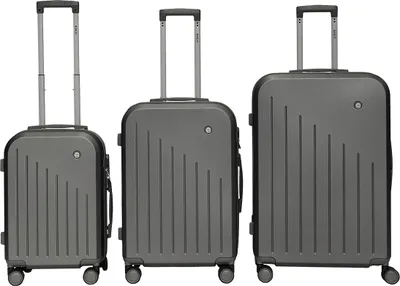 Produktbild von Barut Reisekofferset Ares 3-teilig Grau MS-19052