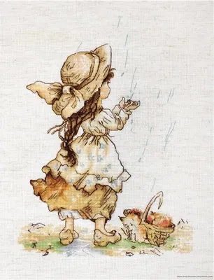 Productafbeelding van Luca-S kruisstikset "Zomerregen", telpatroon, 22x30,5 cm