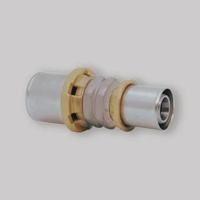 Imagen del producto de Conector recto de reducción para tubo multicapa ICMA, diámetro 32 x 26 mm