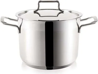 Produktbild von ORION Kochtopf Stahltopf mit Deckel 18/10 PREMIUM Induktion 3,5l