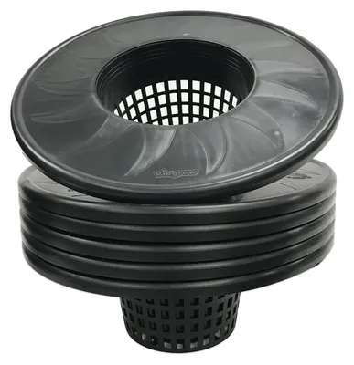 Netz-Pot-Deckel 6er-Pack, breiter Rand, für 3,5/5 Gallonen Eimer