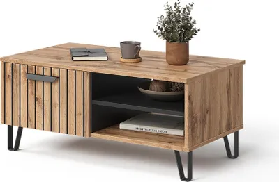 Obrázek produktu pro Konferenční stolek Vicco Amber Dub Wotan 90 x 50 cm, Model 55549