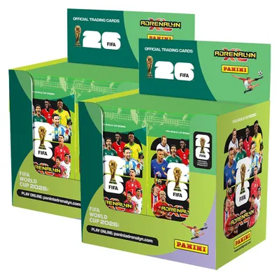 Produktbild von FIFA World Cup Adrenalyn XL 2026 - 2 Display (100 Booster)