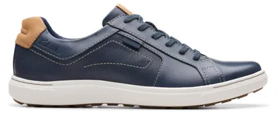 Produktbild von CLARKS Herren Schnürschuhe Mapstone, schwarzes Leder, Größe 42,5 EU