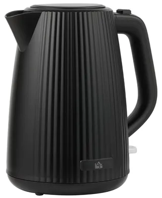 Produktbild von HOMCOM Wasserkocher, 1,7L, 2200W, automatische Abschaltung, Schwarz