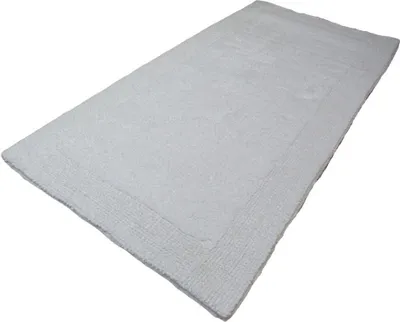 Produktbild von Batex Badematte Badteppich Badvorleger Duschvorleger Badezimmerteppich 60x115cm Cottanova Weiß
