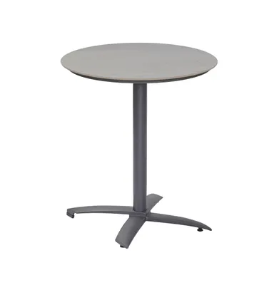 Produktbild von Gartentisch Ohio Balkontisch Bistrotisch klappbar Ø70x70cm rund anthrazit