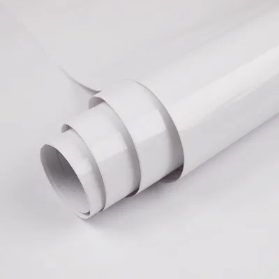 Obrázok produktu pre Samolepiace vinylové tapety, biela, 44 x 200 cm