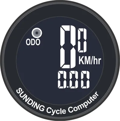 Obrázek produktu pro Cyklocomputer, tachometr, počítadlo kilometrů, 16 měřicích funkcí