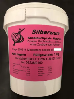 Productafbeelding van Knoflookpasta in emmer, 1 kg