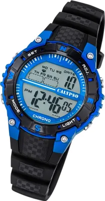 Produktbild von Calypso Uni Uhr Digital K5684/5 Kunststoff PUR Armbanduhr schwarz UK5684/5