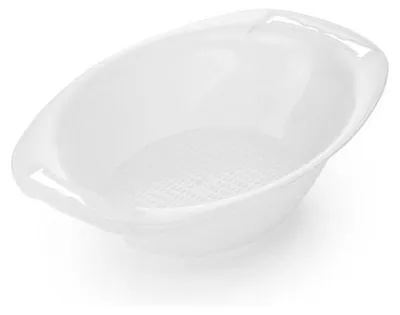 Image de Börner Bac de récupération pour la râpe à légumes V5 PowerLine en blanc - Tamis pour l'égouttage, Couleur:Blanc