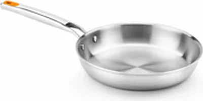 Obrázek produktu pro BRA Efficient A121824, Kulatý, Univerzální pánev, Nerezová ocel, Nerezová ocel, Keramický, Elektrický, Plyn, Indukční, 24 cm