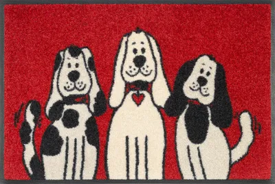 Immagine prodotto di Zerbino lavabile Wash+Dry Tre Cani 40x60 cm Tappetino per pulizia