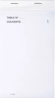 Produktbild von Exacompta 96204E 50x - Notepad Exac Hotel 9