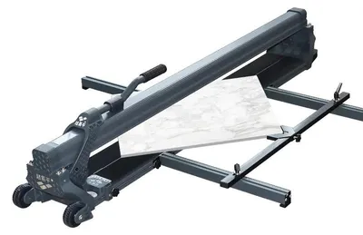 Produktbild von Manueller Fliesenschneider - Hand Fliesenschneidgerät - Für Porzellan, Keramik, Granit - Schnittlänge 80 cm - Schnitttiefe bis 1,5 cm - 800 mm