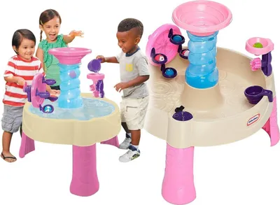 Produktbild von Little Tikes Wasser Tabelle Spirale Brunnen Rosa 173769