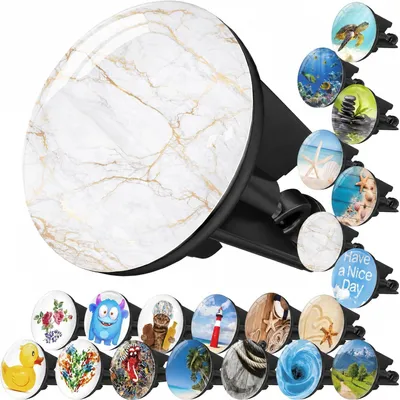Produktbild von M. ROSENFELD HOME Waschbeckenstöpsel mit Motiv 40mm – Abflussstopfen Waschbecken aus Messing, höhenverstellbarer Excenterstopfen, rostfrei & dicht – Stöpsel für Waschbecken & Abflussstöpsel