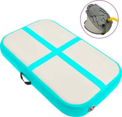 Obrázok produktu pre Nafukovacia žinenka s pumpou 60x100x15 cm PVC zelená