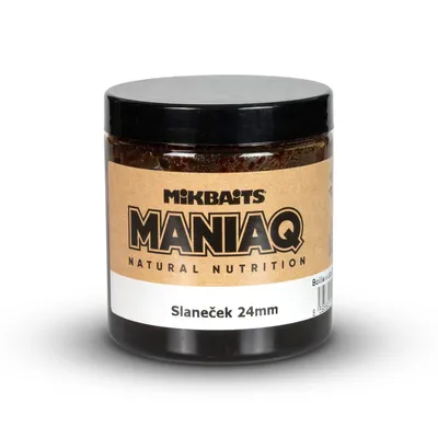 Obrázek produktu pro Mikbaits boilie v dipu ManiaQ Slaneček 250ml Průměr: 24mm