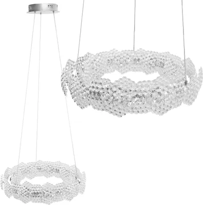 Productafbeelding van Toolight Led Lamp Ms016-cp Chrome 47cm