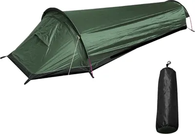 Produktbild von Campingzelte Backpacking Zelt Outdoor Camping  Zelt Leichte Einzelperson Zelt für Outdoor Camping, Grün