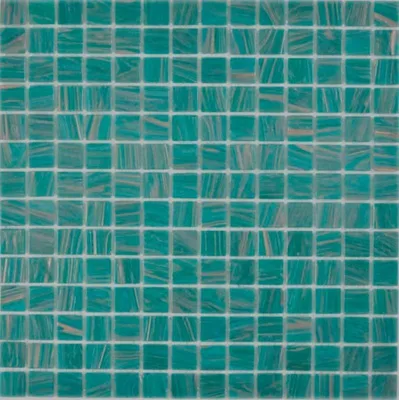 Produktbild von Mosaikfliese Glasmosaik türkis kupfer Wandfliesen Badfliese Duschrückwand Fliesenspiegel MOS230-GA67_f | 10 Mosaikmatten