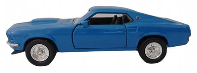 Produktbild von Welly Ford Mustang Boss 429 Modellauto 1:32 blau