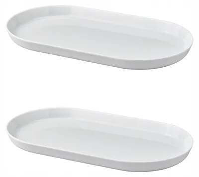 Produktbild von IKEA 365+ Servierschale weiß Porzellan 36x20 cm stoßfest