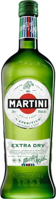 Produktbild von Martini Vermouth Extra Dry 1000ml 15% Vol.