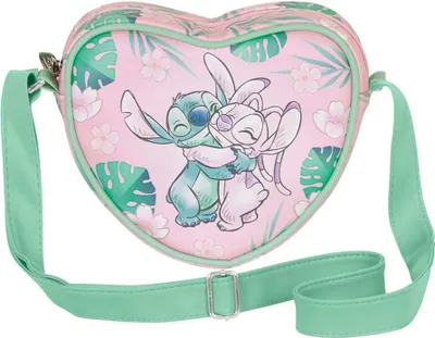 Produktbild von Umhängetasche Lilo & Stitch - Heart Pink