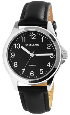 Produktbild von Excellanc Herrenuhr mit Band aus Kunstleder