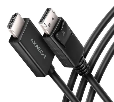 Productafbeelding van Axagon RVD-HI20C2, 1,8 meter, DisplayPort, HDMI, Samec, Samec, 2.0b