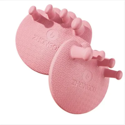 Productafbeelding van Siliconen voetboogtrainer, geschikt voor gebruik met bunion correctoren, voor het slanker maken van de benen en het corrigeren van hallux valgus (1 paar), roze