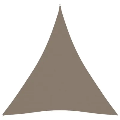 Produktbild von The Living Store Sonnensegel Oxford-Gewebe Dreieckig 3x3x3 m Taupe