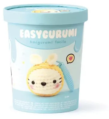 Imagen del producto de Kit de ganchillo Easygurumi - incluye aguja e hilo
