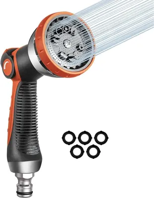 Produktbild von Multifunktionale Gartensprinkler, 10 Verstellbare Sprühmodi, Leicht, Korrosionsbeständig, für Garten
