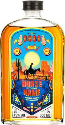 Produktbild von Horse With No Name Bourbon Infused with Habanero 0,5l, alc. 45 Vol.-%, USA Whiskey