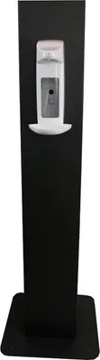 Produktbild von Euraneg Säule aus Stahl SD110-d - Desinfektionssäule - schwarz