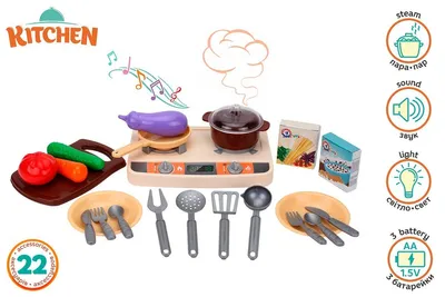 Produktbild von Kinderherd Küchenwerbung Topfpaar Hit 5620