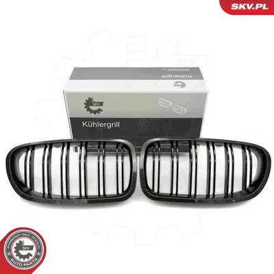Produktbild von ESEN SKV 66SKV186 Kühlergrill Frontgrill für BMW 5 Touring (F11) Carbon