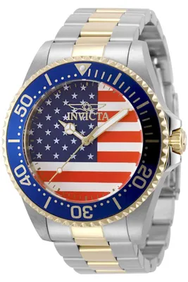 Immagine prodotto di Invicta Pro Diver 50417 Orologio da Uomo - Movimento al Quarzo - Acciaio Inossidabile con Quadrante Rosso - 45 mm