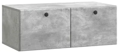 Produktbild von Wandmontierter TV-Schrank 78,5 x 41 x 30 cm Betongrau