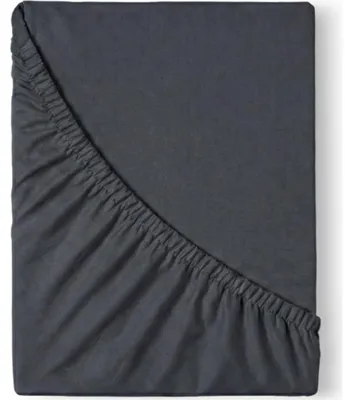 Obrázek produktu pro Jersey prostěradlo tmavě šedé