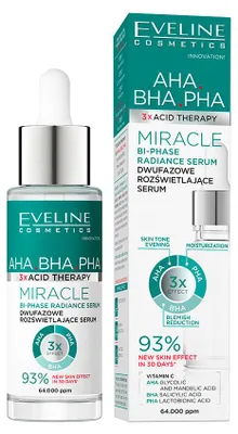 Image de Eveline Cosmetics 3 X Acid Therapy – sérum, hydratant, apaisant