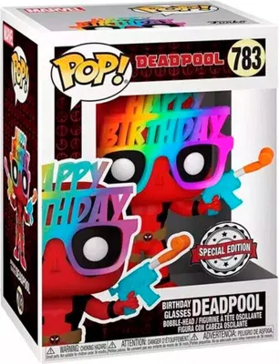 Zdjęcie produktu dla Figurka Funko Pop! Deadpool 30. Urodziny z Kapeluszem - Edycja Ekskluzywna
